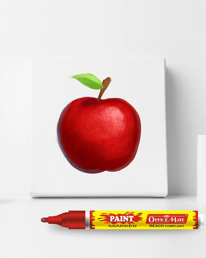 Paint Marker Regular Colors (10pcs) - Vibrant Colours, Non-Toxic, Multi surface usage