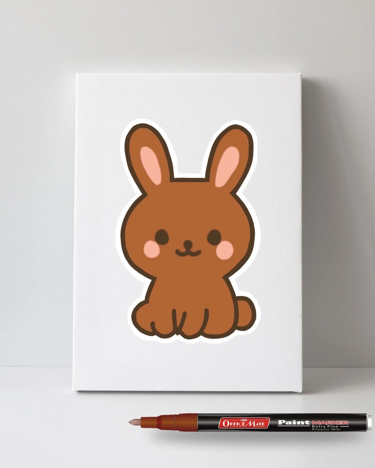 Fine Tip Paint Markers (10pcs), Vibrant Colours, Non-Toxic, Multi Surface Usage