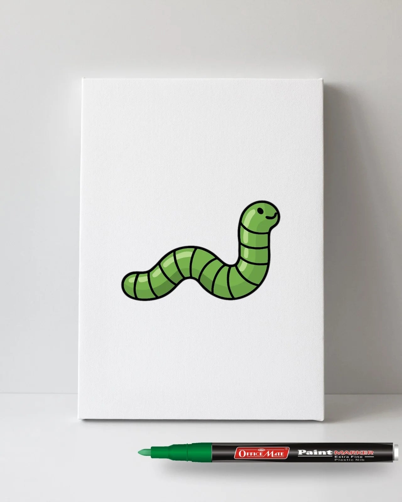 Fine Tip Paint Markers (10pcs), Vibrant Colours, Non-Toxic, Multi Surface Usage