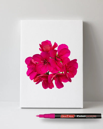 Fine Tip Paint Markers (10pcs), Vibrant Colours, Non-Toxic, Multi Surface Usage