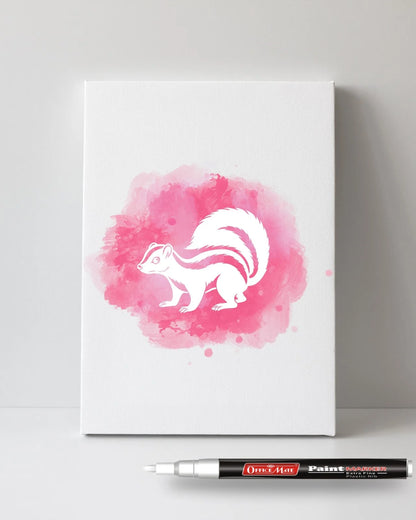 Fine Tip Paint Markers (10pcs), Vibrant Colours, Non-Toxic, Multi Surface Usage