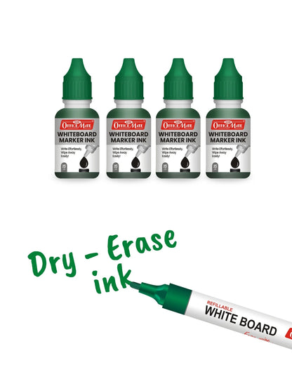 Whiteboard Marker Refill Ink – 15 ml, Bright Colours, Eco-friendly