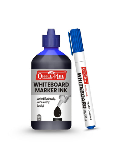 Whiteboard Marker Refill Ink - 500 ml (1pcs), Bright Colours, Eco-friendly