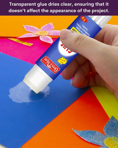 Glue stick – 5gm, (Pack of 30 pcs) Superior Adhesion, Quick-Drying for School, Office, Crafts, and Home Projects