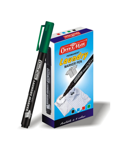 Fine Tip Laundry Markers (10pcs) – Permanent Ink, Non-Toxic, Fade-Resistant