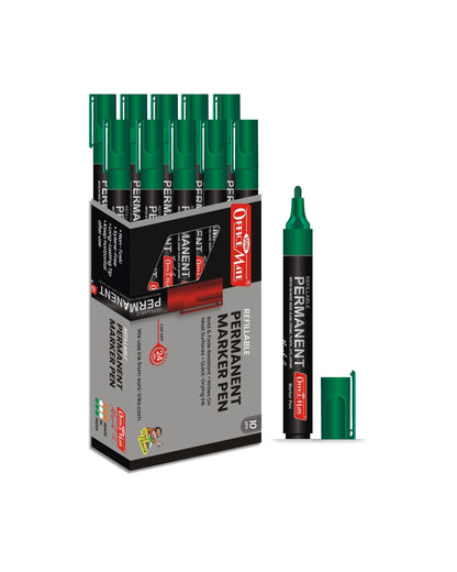 Permanent Markers (10 pcs), Versatile Use, Quick-Drying, Multi-Surface Markers
