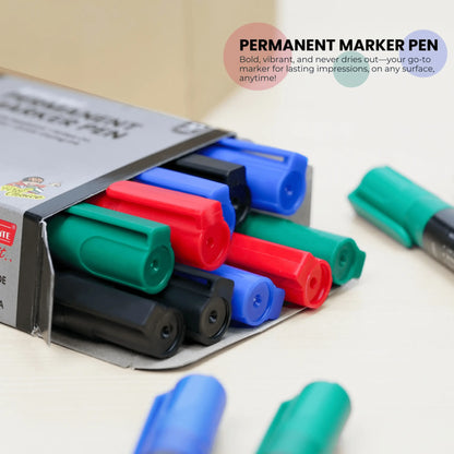 7. Permanent Marker – 10 pcs &#8211; Mix