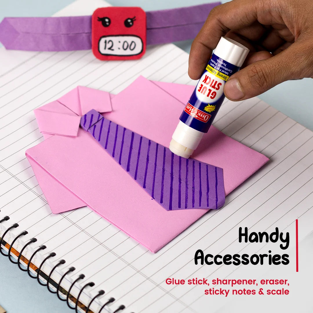 Back to School Kit for Students, Complete School Essentials, Compact & Organized Stationery Set