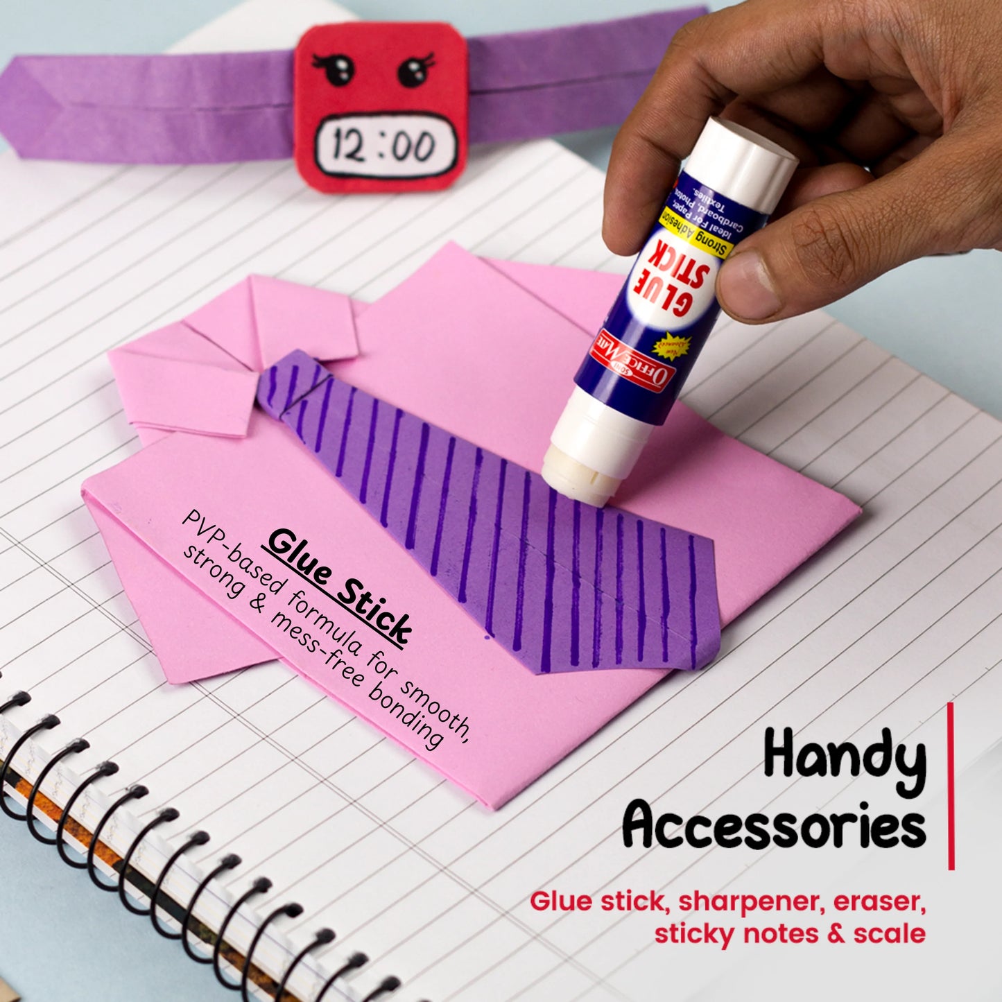 Back to School Kit for Students, Complete School Essentials, Compact & Organized Stationery Set