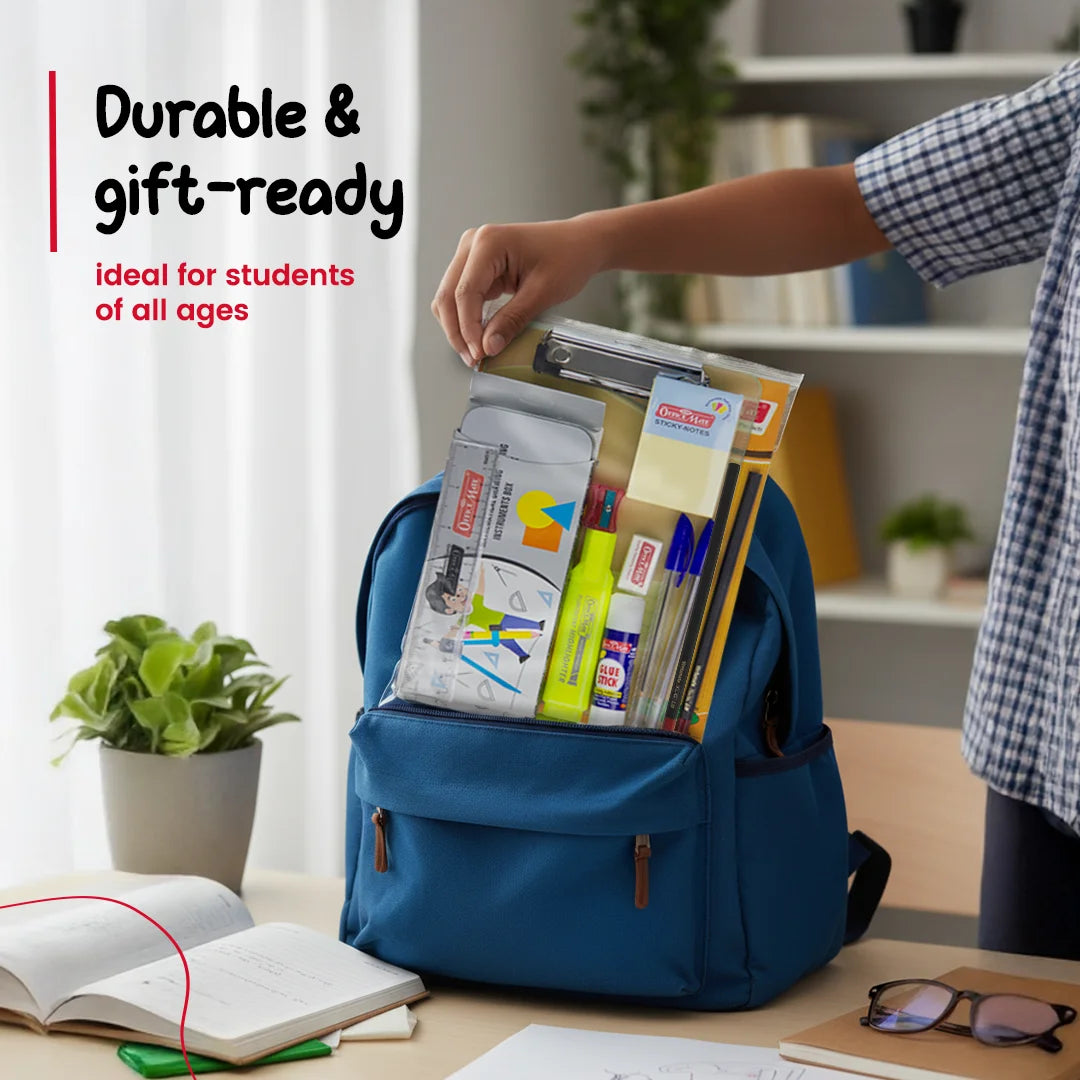 Back to School Kit for Students, Complete School Essentials, Compact & Organized Stationery Set