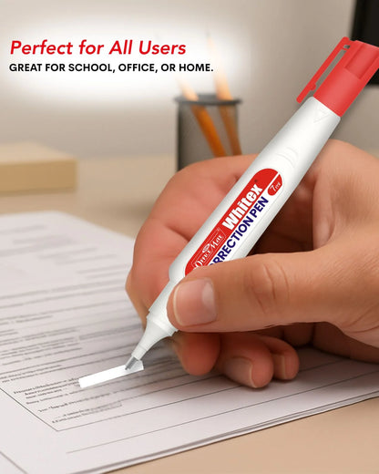 Correction Pen (7ml) – Pack of 10, Instant Drying, Precise Application