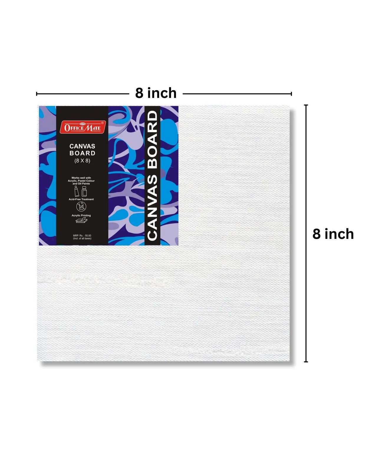 Premium Canvas (1pcs), Sturdy Surface for Vibrant, Long-Lasting Art
