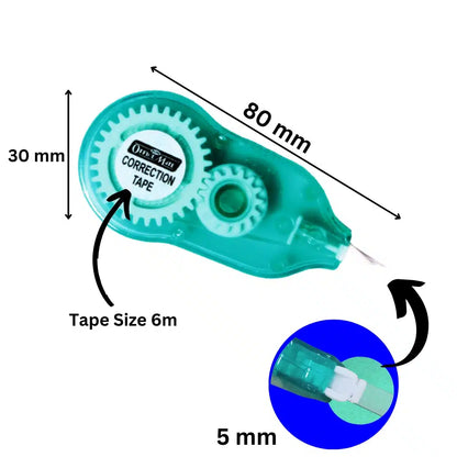 Correction Tape in Pouch in Pack of 10 pcs &#8211; Soni Office Mate 1
