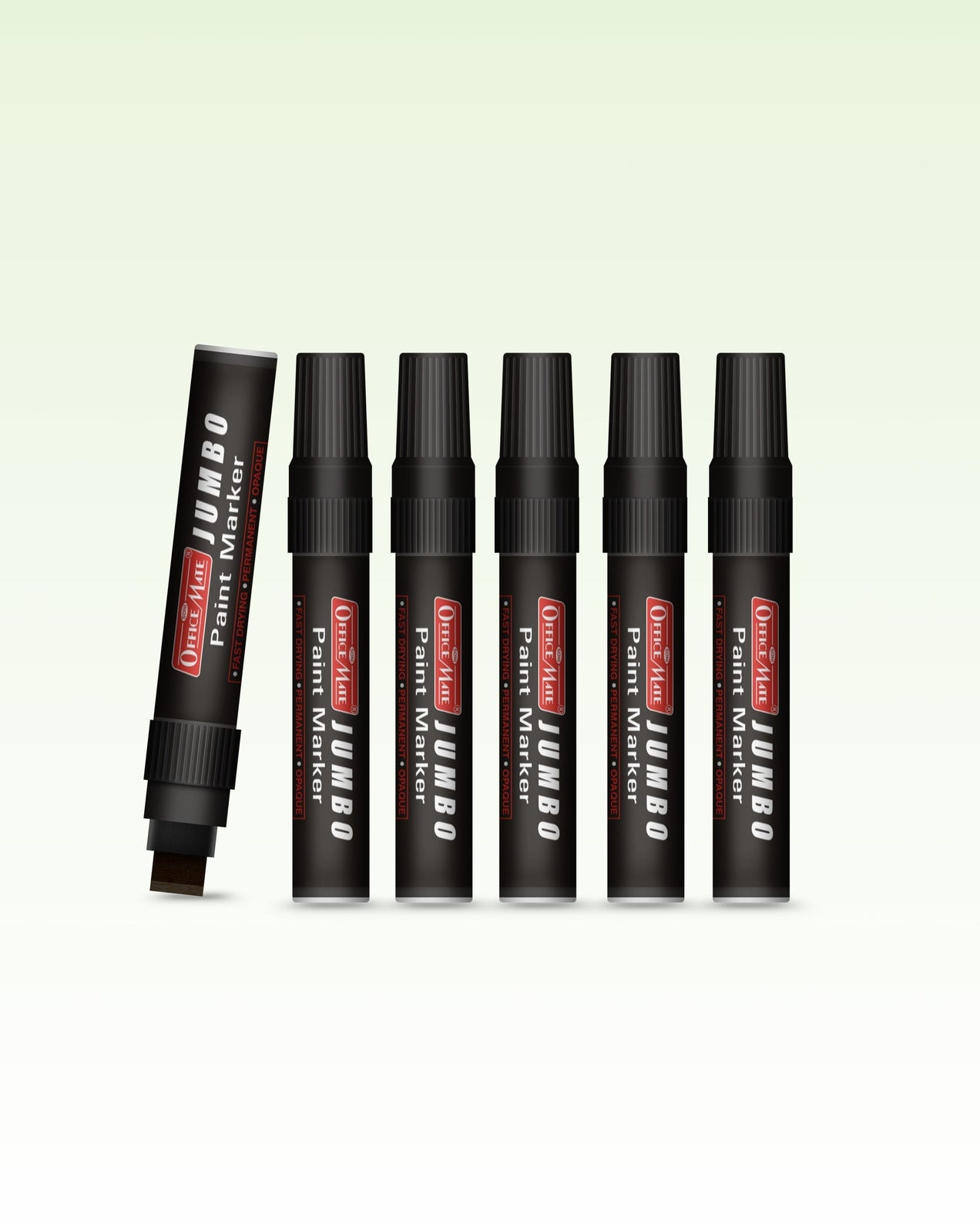 Jumbo Paint Markers (6pcs) – Wide Tip, Non-Toxic, Multi Surface Usage