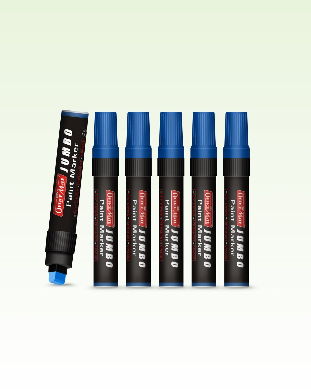 Jumbo Paint Markers (6pcs) – Wide Tip, Non-Toxic, Multi Surface Usage