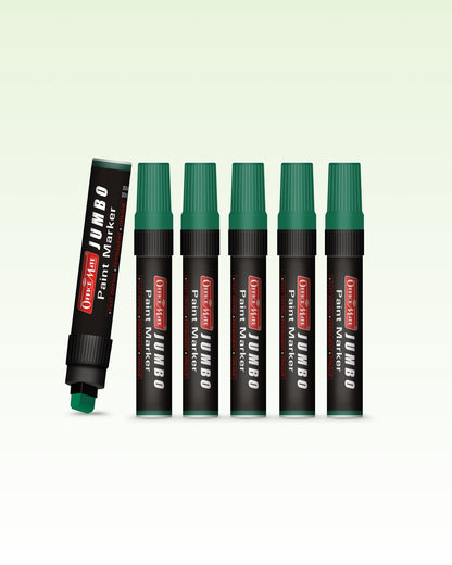 Jumbo Paint Markers (6pcs) – Wide Tip, Non-Toxic, Multi Surface Usage