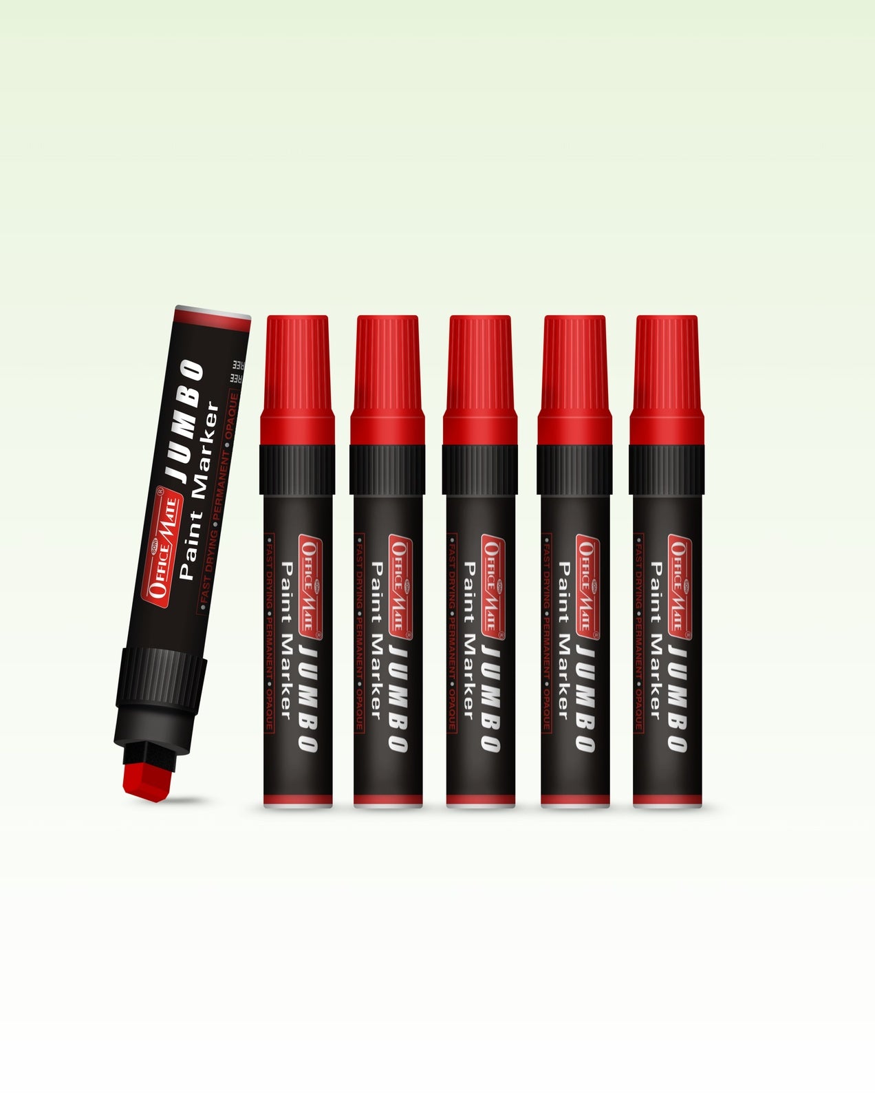 Jumbo Paint Markers (6pcs) – Wide Tip, Non-Toxic, Multi Surface Usage