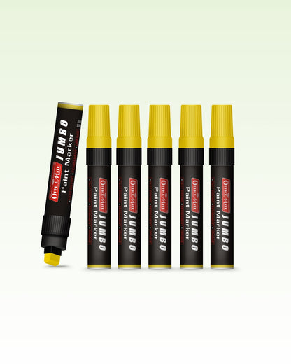 Jumbo Paint Markers (6pcs) – Wide Tip, Non-Toxic, Multi Surface Usage