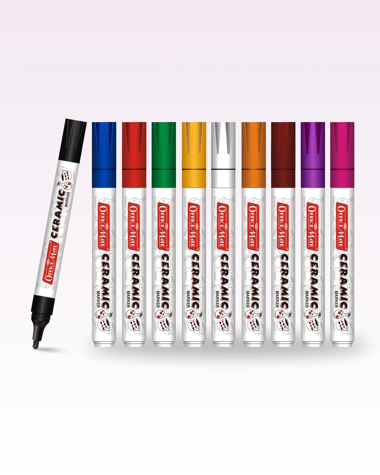 Ceramic Marker (10pcs) – Ideal for Ceramic Art, Smudge proof Ink