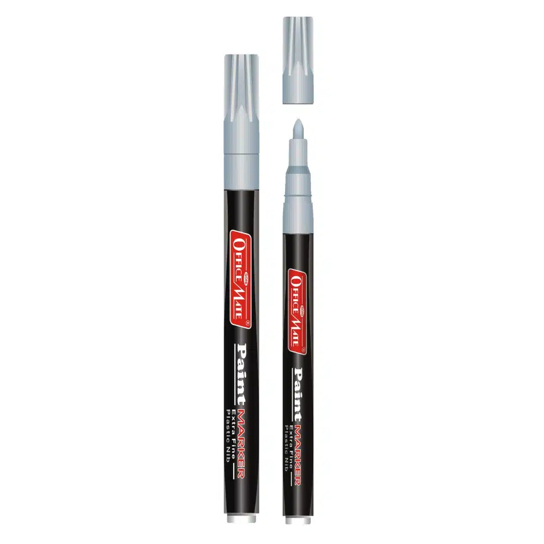 Slim Paint Marker – Silver – soni officemate