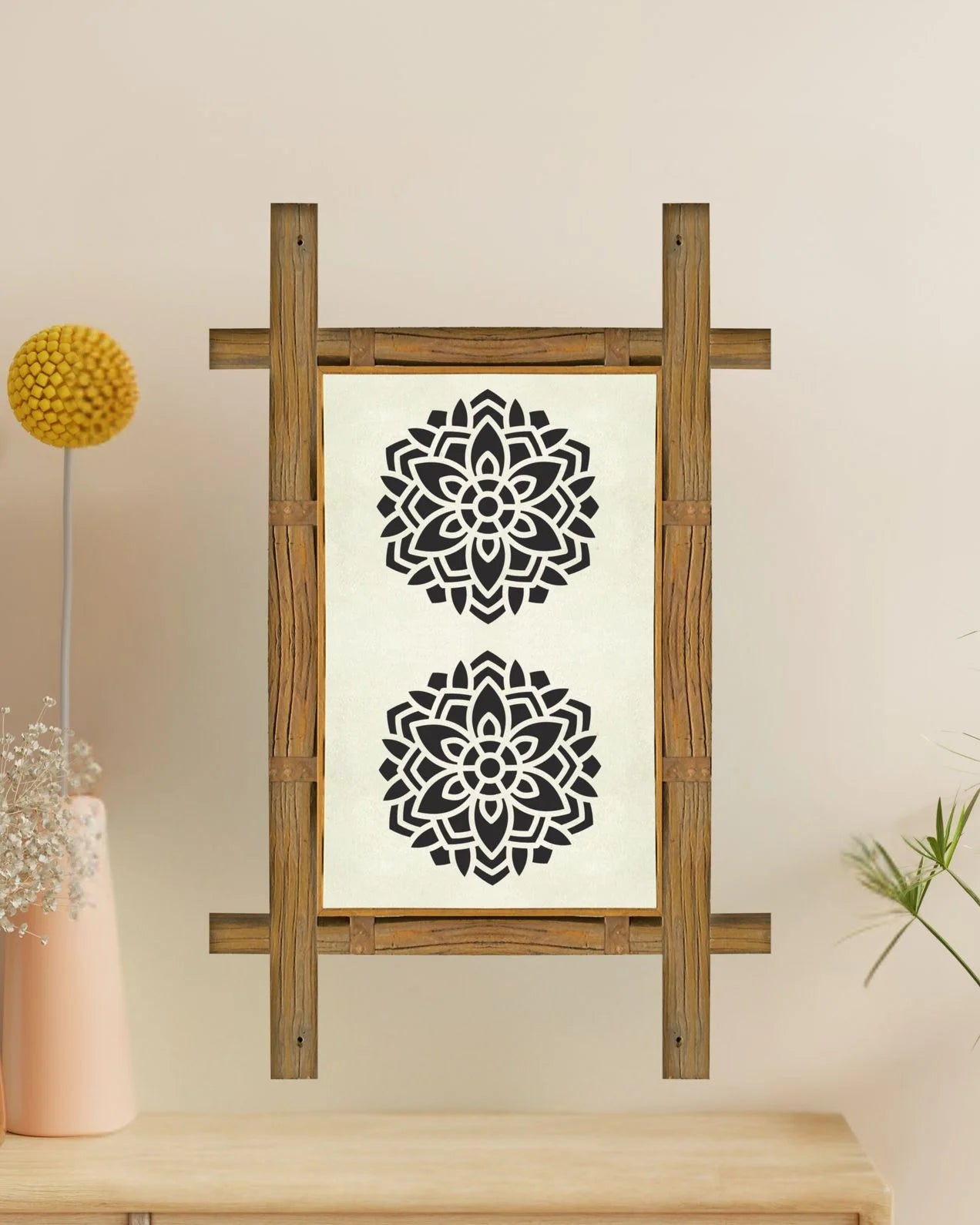 Precision Cut Stencil (1 pcs), Achieve Sharp, Clean Designs for Your Craft Projects