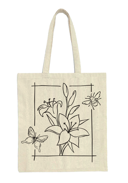 DIY Tote Bag Kit, DIY Art & Craft Kit for Kids, Students & Adults, Safe, Washable & Fun for Home, School, or Gifting