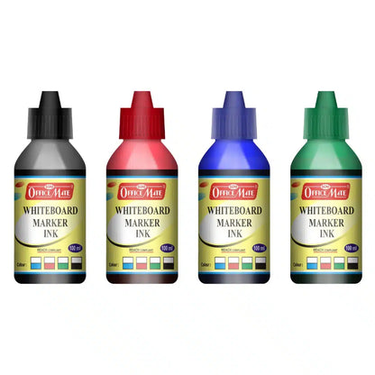 Whiteboard Marker Refill Ink – 100 ml (4pcs 10pcs), Bright